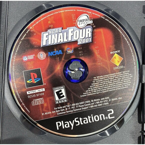 NCAA Final Four 2001 Sony PlayStation 2 Vintage 989 Sports Complete with Manual - Picture 5 of 9